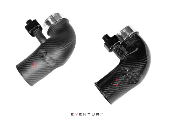 Eventuri G90 / G99 M5 (S68) Carbon Turbo Inlet Set