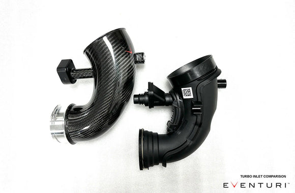 Eventuri G90 / G99 M5 (S68) Carbon Turbo Inlet Set