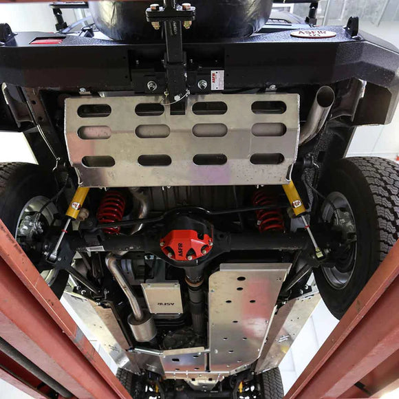 ASFIR Skid Plate Muffler Skid Plate | Jeep Wrangler JK 07-17