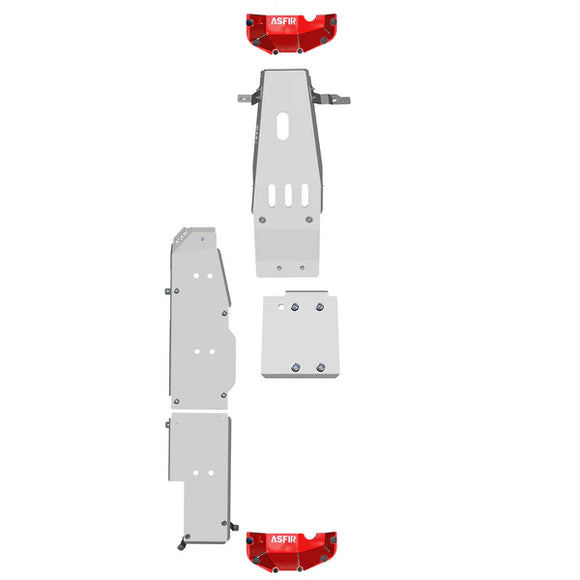 ASFIR Skid Plate Jeep Gladiator JT Skid Plate Kit (5 Pcs)