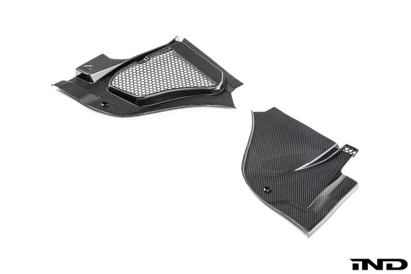 AutoTecknic G90 / G99 M5 Carbon Engine Cowl Panel Trim Set