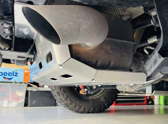 ASFIR Skid Plate Muffler & DEF Tank Skid Plate | Jeep Wrangler JL 20-23 EcoDiesel