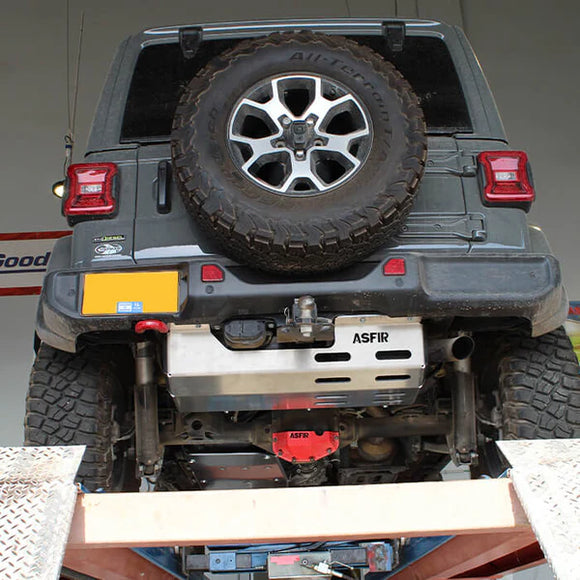 ASFIR Skid Plate Muffler & DEF Tank Skid Plate | Jeep Wrangler JL 20-23 EcoDiesel