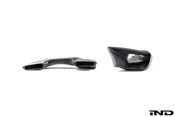 Slon Workshop E82 1-Series Carbon Intake Inlets for S65 V8 Swap