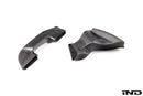 Slon Workshop E82 1-Series Carbon Intake Inlets for S65 V8 Swap-4