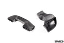 Slon Workshop E82 1-Series Carbon Intake Inlets for S65 V8 Swap-3