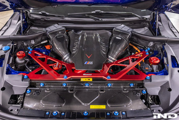 Karbonius Aluminum Strut Brace | BMW F95 X5M / F96 X6M / G09 XM