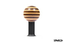 IND G8X M2 / M3 / M4 Porsche 917 Style Wood Classic Shift Knob – Custom Threaded Conversion-2