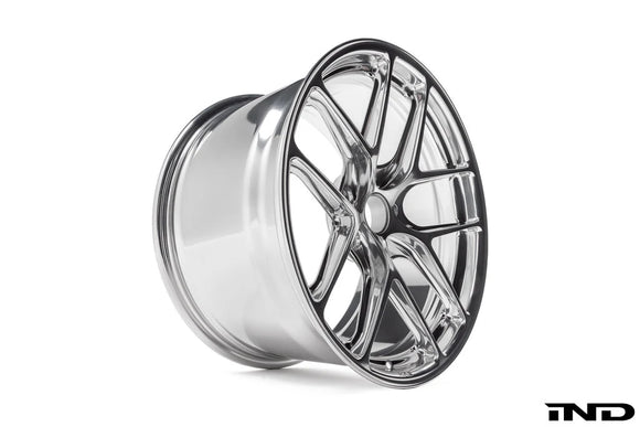 HRE F8X M3 / M4 R101LW Forged Monoblok 19" Wheel Set - High Polished Clear
