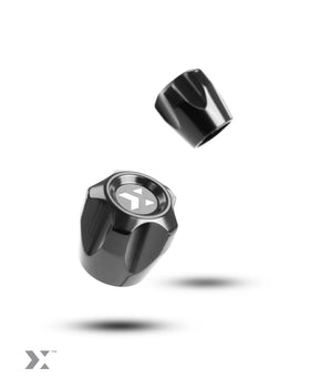 MMX Air Conditioning Caps | Black Type OEM