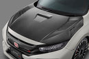 MUGEN CARBON FIBER AERO HOOD - 2017-2021 10TH GEN FK8 CIVIC TYPE R-2