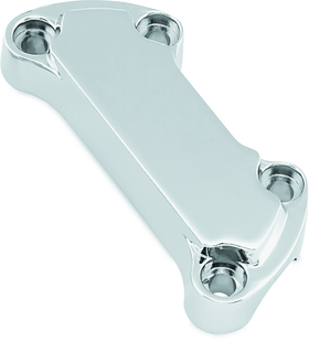 Bikers Choice 74-Up Big Twin and XL Scalloped Handlebar Clamp Without Skirt