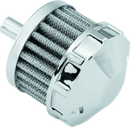 Bikers Choice Chrome Replacement Breather Filter 3/8 Hose Custom-1