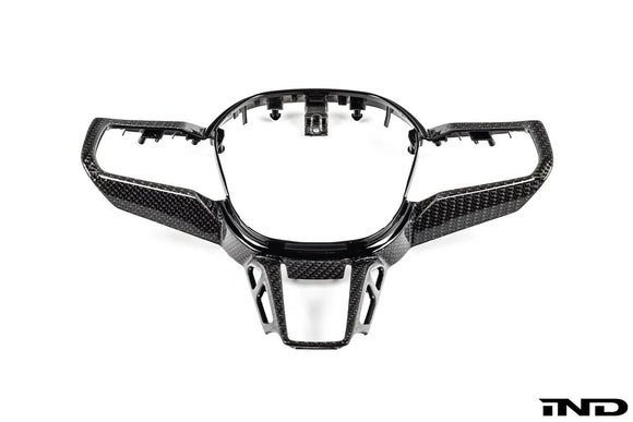 Indiv G9X M5 Carbon Steering Wheel Trim
