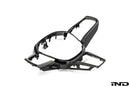 Indiv G9X M5 Carbon Steering Wheel Trim-3