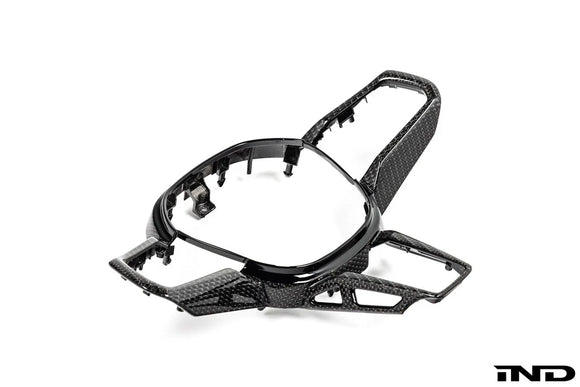 Indiv G9X M5 Carbon Steering Wheel Trim