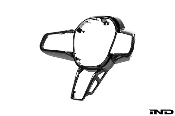 Indiv G9X M5 Carbon Steering Wheel Trim