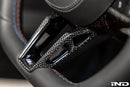 Indiv G9X M5 Carbon Steering Wheel Trim-4