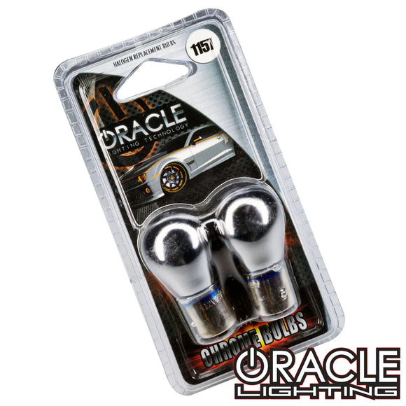 Oracle 1157 Chrome Bulbs (Pair) - Amber SEE WARRANTY