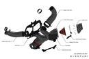 Eventuri Chevrolet Corvette C8 ZR1 Hard-Top Convertible Black Carbon Intake System-24