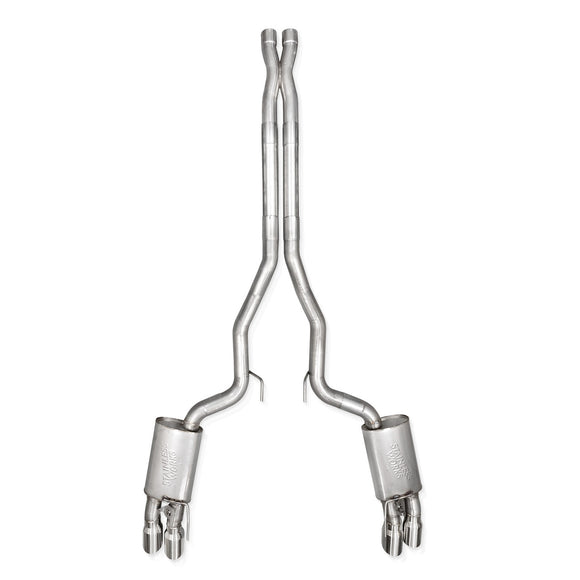 Stainless Works 2024 Mustang GT Catback Quad Tips