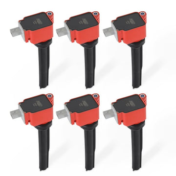 MSD Coil.RED.Ford Eco-Boost 2.7L V6. 6-Pk
