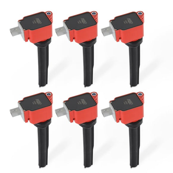 MSD Coil.RED.Ford Eco-Boost 2.7L V6. 6-Pk
