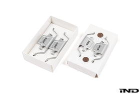 BMW F2X / F3X Brake Pad Retaining Spring Set - BMW Logo (Non M-Sport) - 0