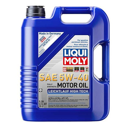 5W40 Leichtlauf High Tech Engine Oil (5 Liter) - Liqui Moly LM2332