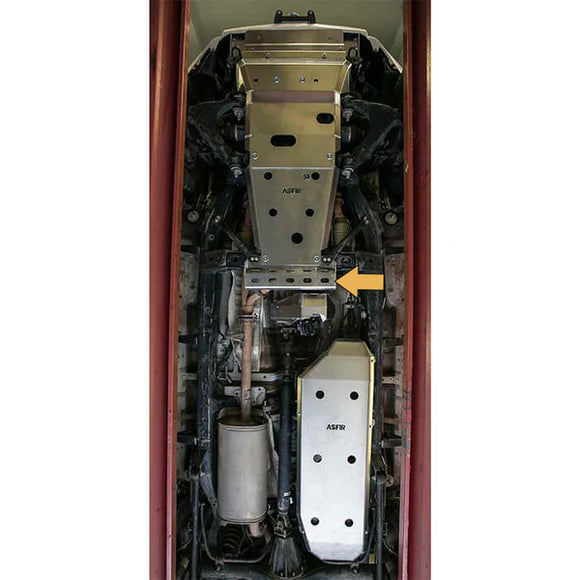 ASFIR Skid Plate Exhaust Skid Plate | Toyota Tacoma 2nd Gen 05-15