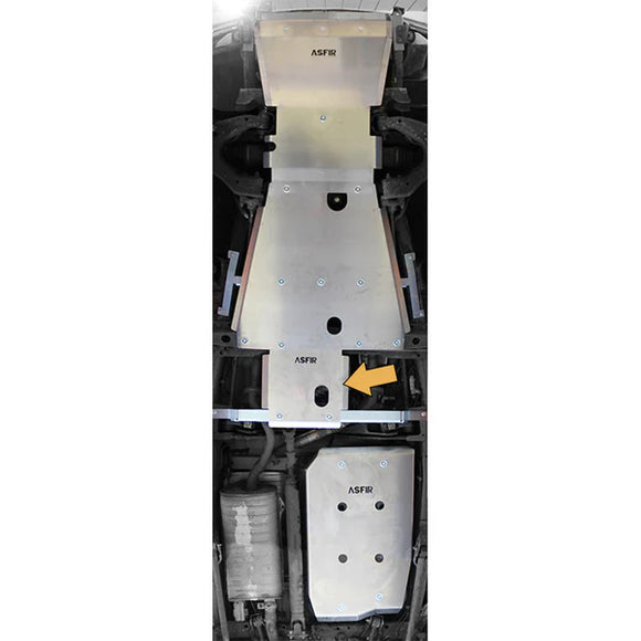 ASFIR Skid Plate Toyota Land Cruiser 100 / Lexus LX 470 Transfer Case Skid Plate