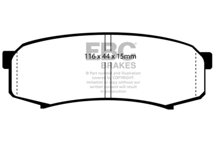 EBC S13 Brake Pad and Rotor Kit