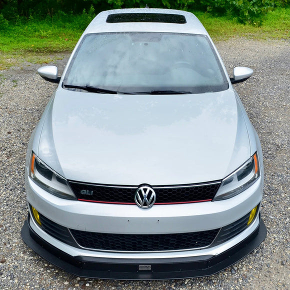 CJM Industries Chassis Mounted Splitter With Air Dam (60mm Lip) - VW / Mk6 / GLI