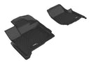 3D MAXpider 2015-2020 Ford F-150 Supercab Kagu 1st Row Floormat - Black-1