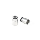 Injector Dynamics +12mm Clear Anodize Bottom Adapter 14mm Lower O-Ring-1