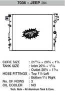 CSF 07-18 Jeep Wrangler (JK) Radiator-3