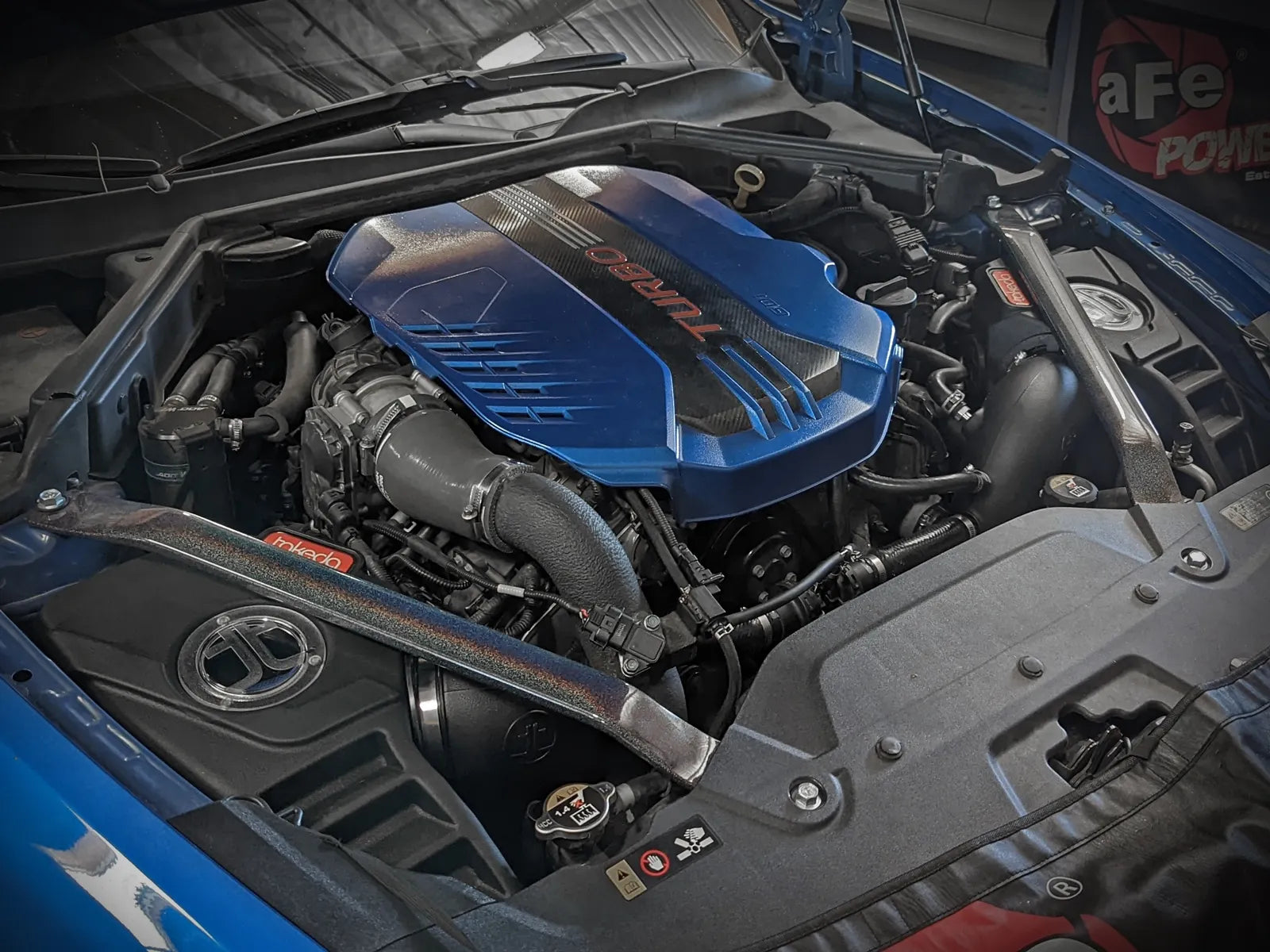 aFe 18-25 Kia Stinger V6-3.3L (tt) MagnumFORCE Intakes Stage-2 Pro 5R