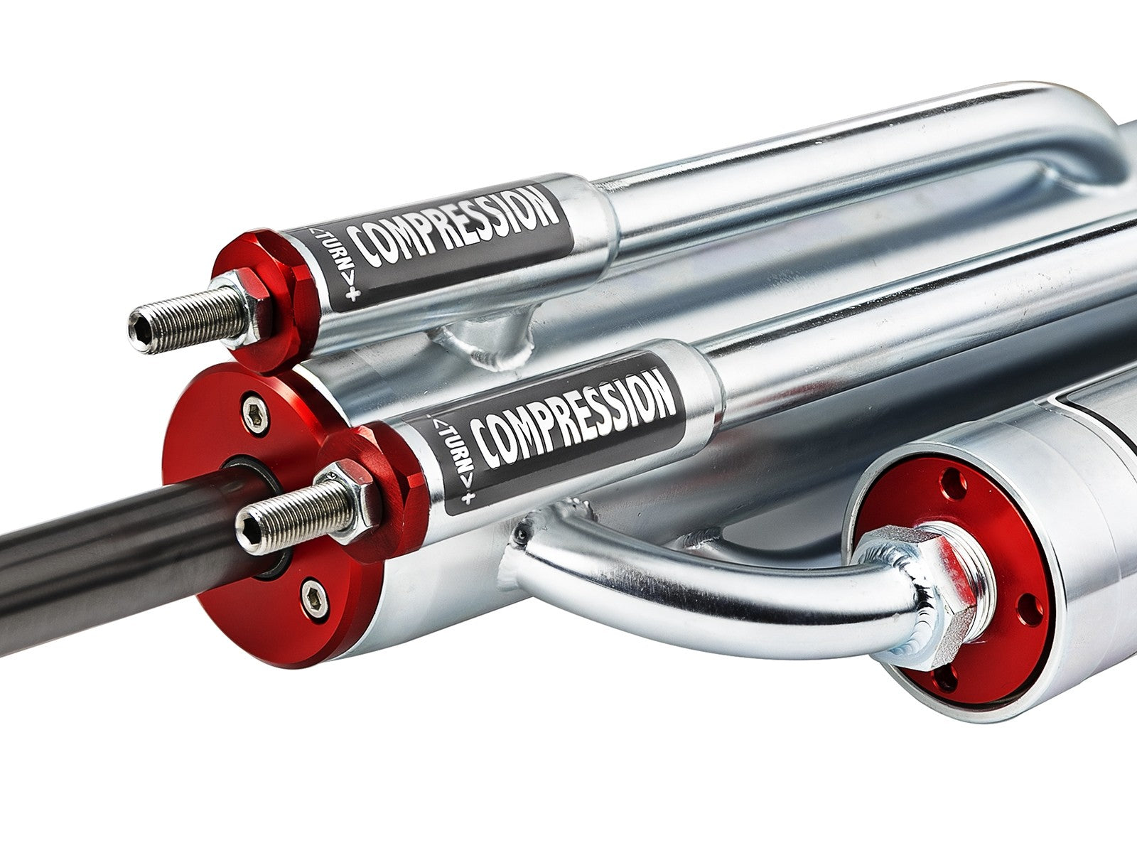 aFe Sway-A-Way 2.5 Bypass Shock 3-Tube w/ Piggyback Res. Left Side - 10in Stroke - 0