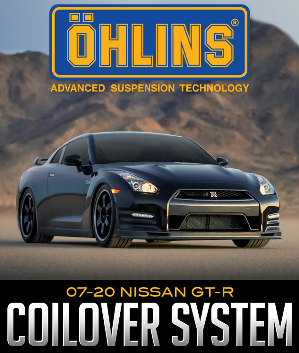 ÖHLINS RACING ROAD & TRACK COILOVER SYSTEM: 2007–2021 NISSAN GT-R