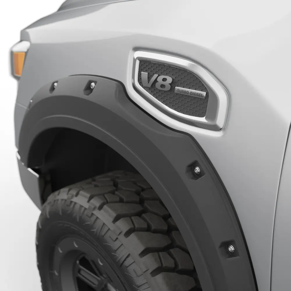 EGR 2017 Nissan Titan Bolt-On Look Fender Flares - Set - 0