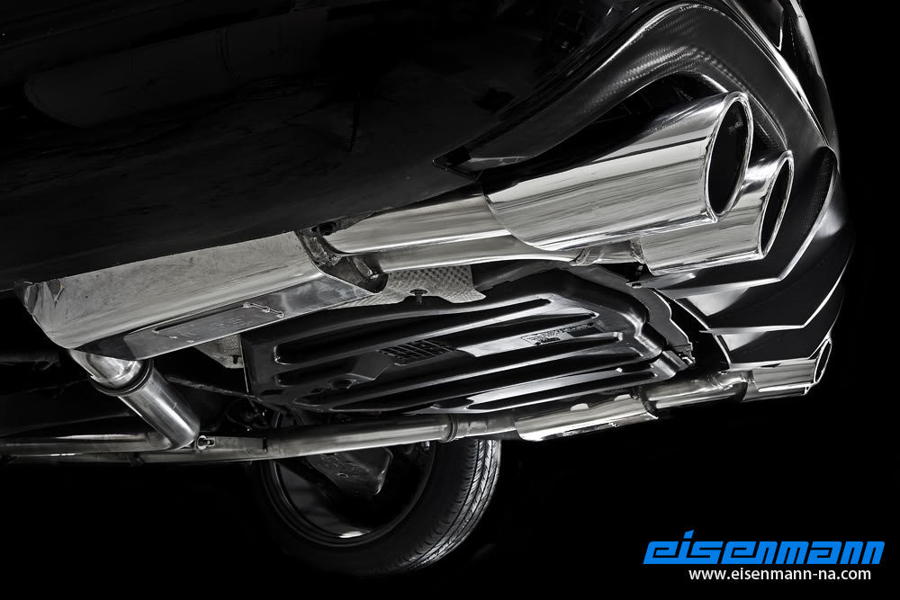 Eisenmann W204 Facelift C-Class Performance Exhaust (AMG Bumper)