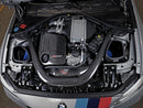 aFe Track Series Stg 2 Carbon Fiber Intake w/Pro 5R Media 15-20 BMW M3/M4(F80/82/83) L6-3.0L(tt) S55-3