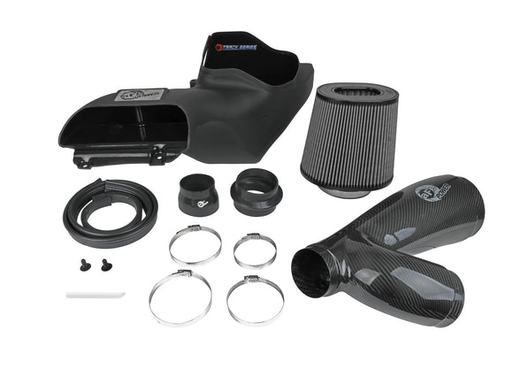 Track Series Carbon Fiber Cold Air Intake System w/Pro 5R Filter Ford F-150 Raptor 17-20 V6-3.5L (tt)