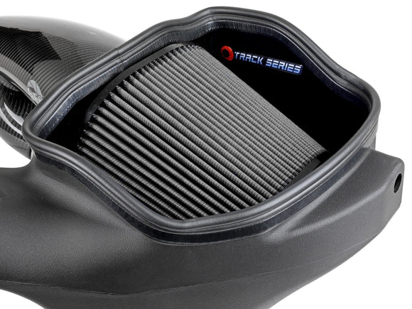 Track Series Carbon Fiber Cold Air Intake System w/Pro 5R Filter Ford F-150 Raptor 17-20 V6-3.5L (tt)