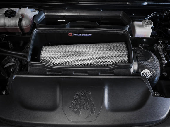 AFE POWER TRACK SERIES CARBON FIBER COLD AIR INTAKE SYSTEM: 2021–2023 RAM 1500 TRX
