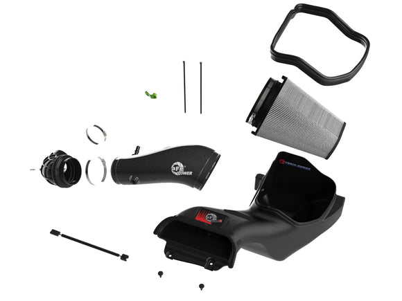 Track Series Carbon Fiber Cold Air Intake System w/ Pro DRY S Filter Ford F-150 Raptor R 23-24 V8-5.2L (sc)