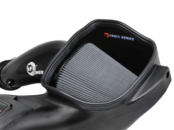 Track Series Carbon Fiber Cold Air Intake System w/ Pro DRY S Filter Ford F-150 Raptor R 23-24 V8-5.2L (sc)