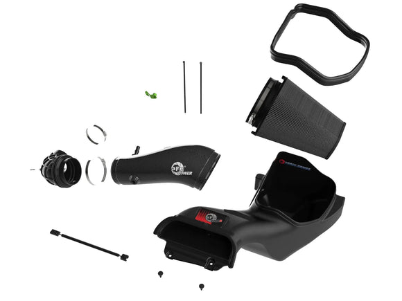 Track Series Carbon Fiber Cold Air Intake System w/ Black Pro 5R Filter Ford F-150 Raptor R 23-24 V8-5.2L (sc)