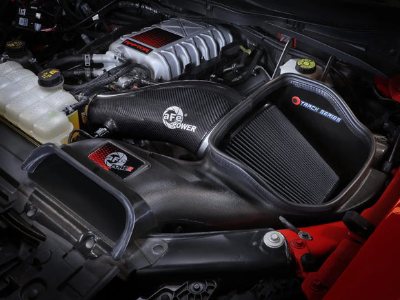 Track Series Carbon Fiber Cold Air Intake System w/ Black Pro 5R Filter Ford F-150 Raptor R 23-24 V8-5.2L (sc)
