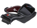 Track Series Red Kevlar Carbon Fiber Cold Air Intake System w/ Black Pro 5R Filter Ford F-150 Raptor R 23-24 V8-5.2L (sc)-1